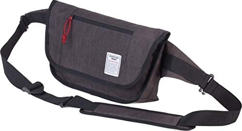 Aesco Üniseks, Yetişkin Iş Crossbody Çantası, Siyah, 375 x 200 x 85 mm