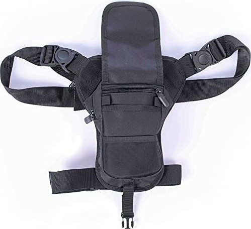 Die Grup Tactical Siyah Özel Bölmeli Silah Taşıma Çantası 27CMX21CM Bel ve Bacak Çantası görsel 2