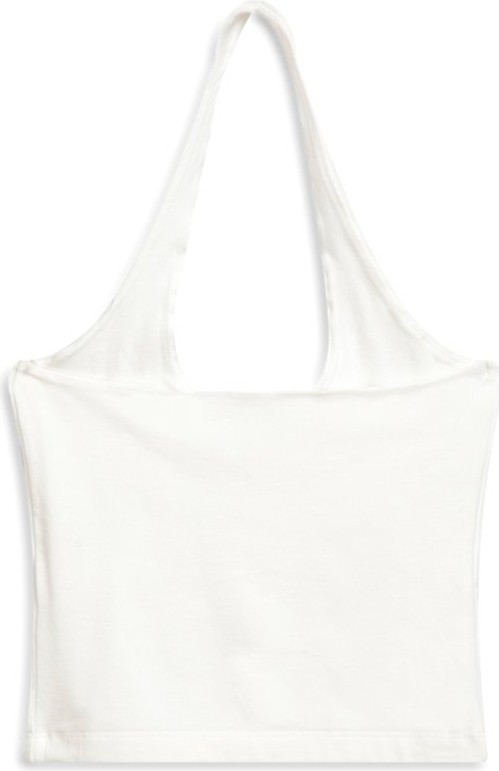LTB Halter Yaka Crop Beyaz Atlet görsel 2
