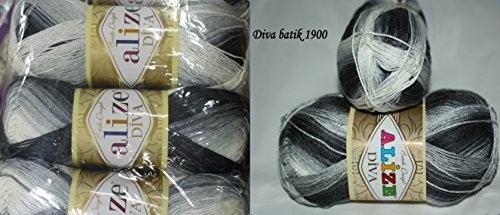 Die Grup Diva Batik El Örgü Ipi 1900 görsel 2