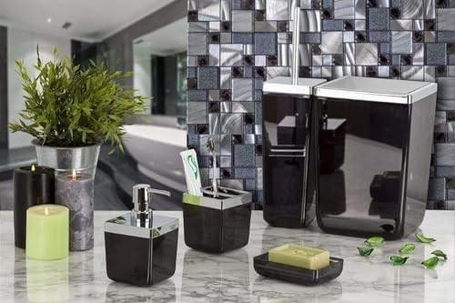 Prime Banyo Seti/şeffaf Siyah