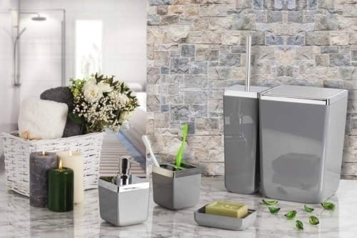 Prime Banyo Seti/şeffaf Siyah görsel 3