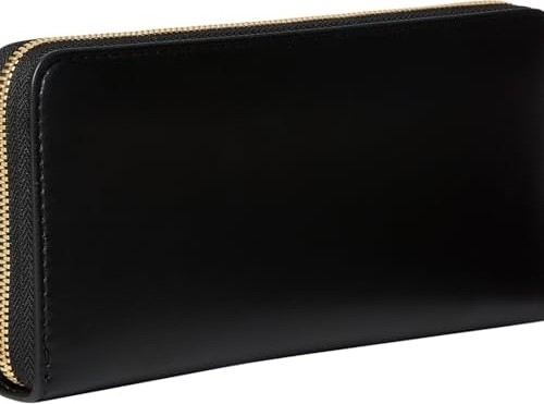 1001 Bold Ck Long Zip Around Kadın Cüzdan Black Tek Beden görsel 4