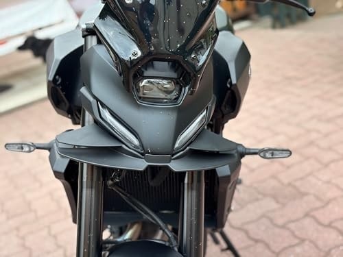 Ayrex Yamaha Mt-07 ile Uyumlu Ön Kanat, Mat Siyah, 2024-2025 Model, Kolay Montaj, Aerodinamik Tasar görsel 2