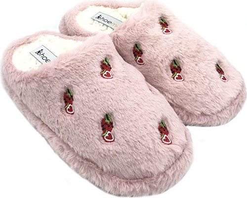 Shoemio Karla Nakışlı Kadın Ev Terliği