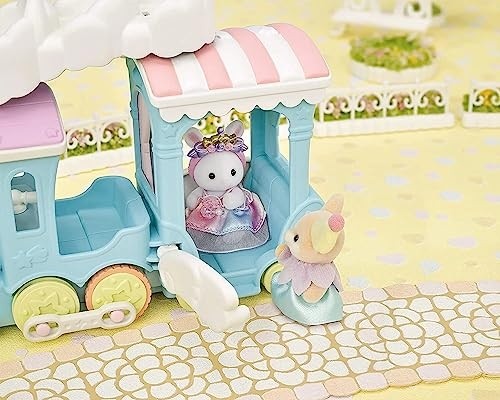Aesco Sylvanian Families Uçan Bulutlu Gökkuşağı Treni 5702 görsel 5