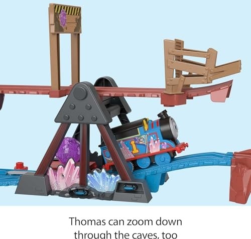 Die Grup Fisher Price Thomas ve Arkadaşları -Kristal Mağaraları Macera Seti, 3 Yaş ve Üzeri, HMC28 görsel 5