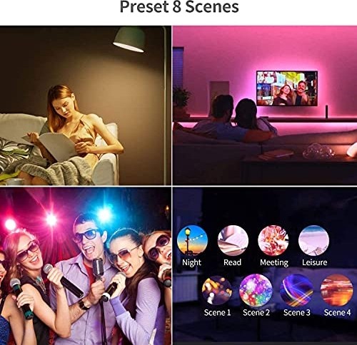 Die Grup Wi-Fi Akıllı LED Ampul 10W 6.500K Beyaz 220 Vac AA14-60920 görsel 3