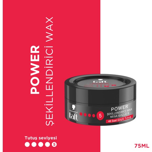 Taft Power Kafein Wax 75 ml