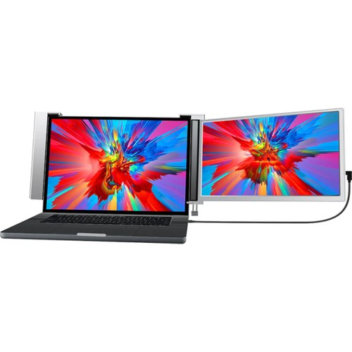 Trimonitör 14 inç Taşınabilir Monitör 1920 x 1080 Çözünürlük 60 Hz Yenileme Hızı IPS Panel