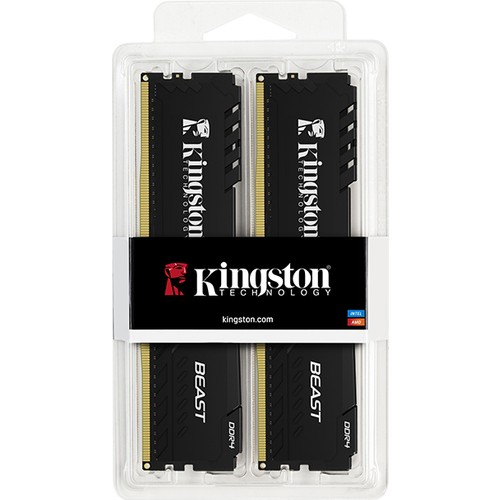 Kingston Beast RGB 32GB DDR4 CL16 DIMM Masaüstü Ram