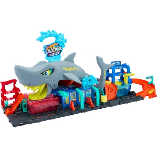 Hot Wheels Muhteşem Köpek Balığı Araba Yıkama Oyun Seti HTN82