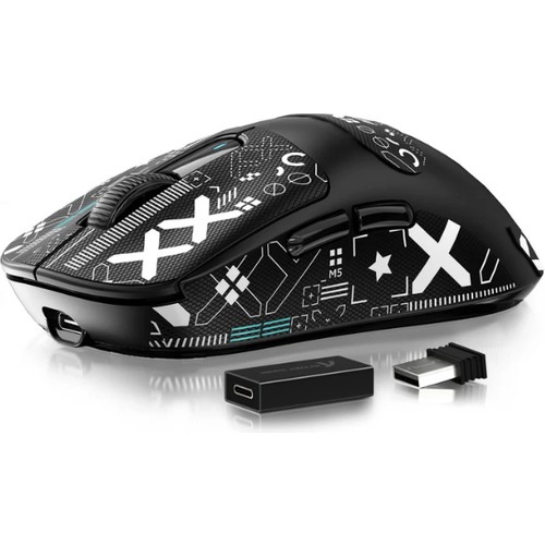 Attack Shark X3 Pro Kablosuz Oyuncu Mouse 26000 DPI 4000/8000 Hertz Oyun İçin Ergonomik Tasarım