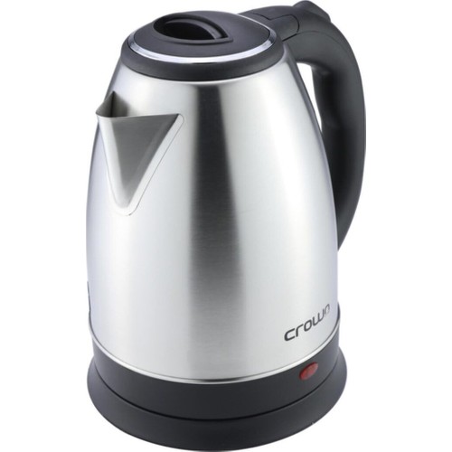Belirtilmemiş Crown Çelik Su Isıtıcı Kettle 1500W 1