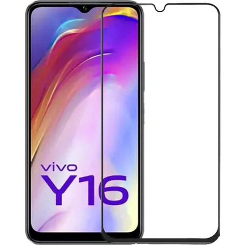 CepStok Vivo Y16 Kırılmaz 5d Tam Kaplayan 9h Temperli Ekran Koruyucu