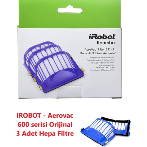 iRobot Roomba 600 Serisi Orijinal Hepa Filtre 3 Adet