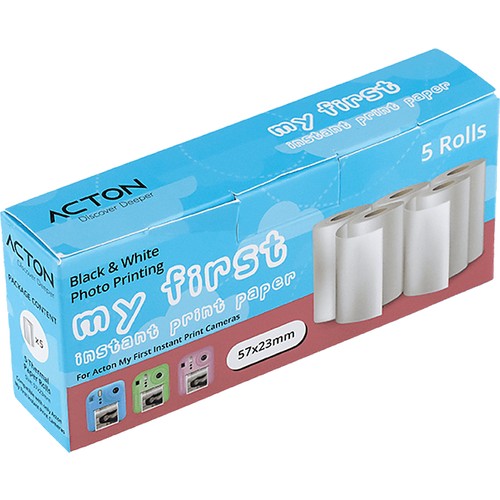 Acton Şipşak Dijital Çocuk Fotoğraf Makinesi Kağıdı (5li Paket)