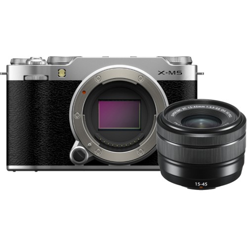 Fujifilm X M5 Model Fotoğraf Makinesi 25.1-30 MP XC15 45 mm Lens ile 6K Video Çözünürlüğü