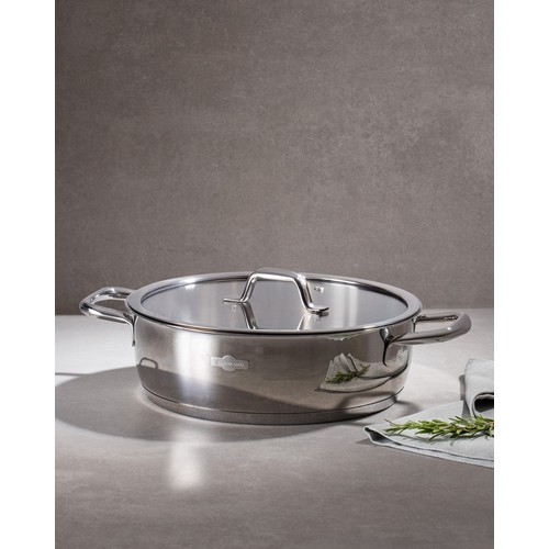 Madame Coco Nova Kısa Tencere - Çelik - 26 cm