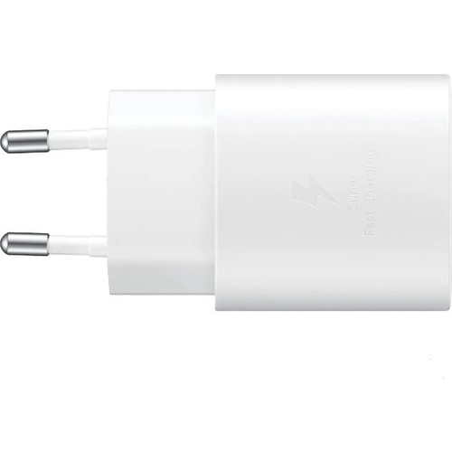 Samsung Galaxy SM-X900 Tab S8 Ultra EP-TA800 Beyaz 25W Type-C Fast Şarj Adaptörü