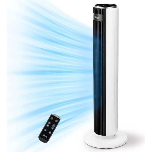Levoit Classic Uzaktan Kumandalı Kule Tipi Vantilatör 39 W Renk ile Sessiz Çalışma