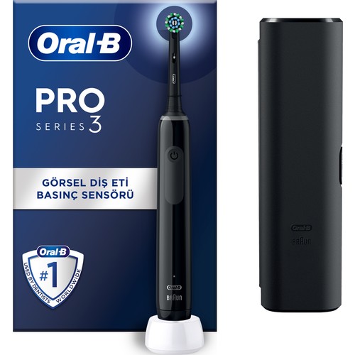 Oral-B Pro 3500 Şarj Edilebilir Diş Fırçası + Seyahat Kutusu