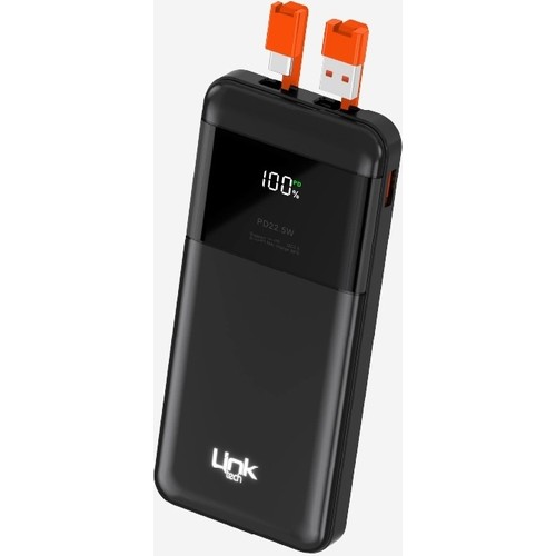 Linktech Lc13 Strong Dijital Ekranlı 22.5W 10.000 Mah Hızlı Powerbank