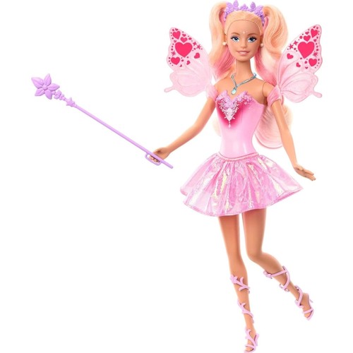 Barbie Bebek My Little Pony Temalı Peri Kanatlı Renk Değiştiren Koleksiyonluk Sürüm
