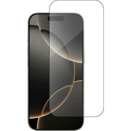 CepStok iPhone 16 Pro Kırılmaz 5d Premium Safir Curve Tam Kaplayan Kavisli Ekran Koruyucu Şeffaf