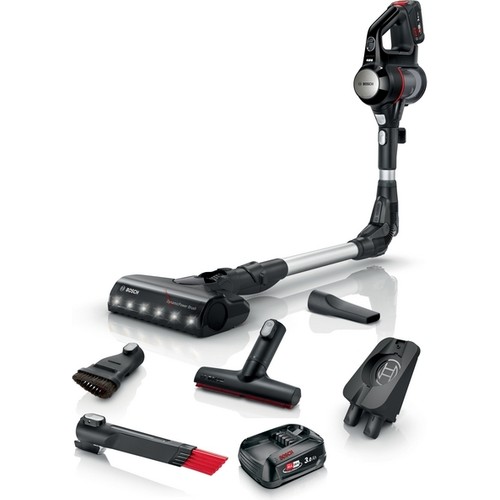 Bosch BCS712XXL Unlimited 7 Şarjlı Süpürge 240 Watt Güç Değeri ile Turbo Başlık ve Hepa Filtre Özelliği