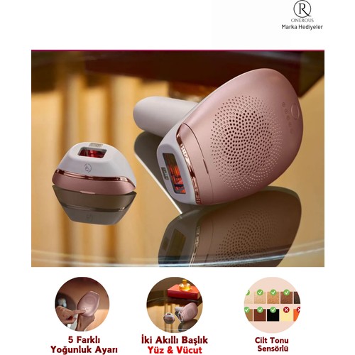 Philips Lumea IPL Cihazı Renkli Kablosuz Vücut ve Yüz İçin 2 Başlık Özellikli Epilasyon
