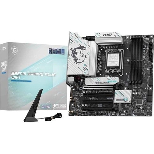 Msi B860M GAMING PLUS WIFI-7 DDR5 HDMI-DP PCIE 5.0 1851P mATX