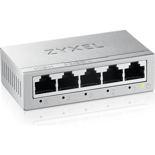 Zyxel 5-Port Gigabit 10/100/1000 Unmanaged Ethernet Switchı