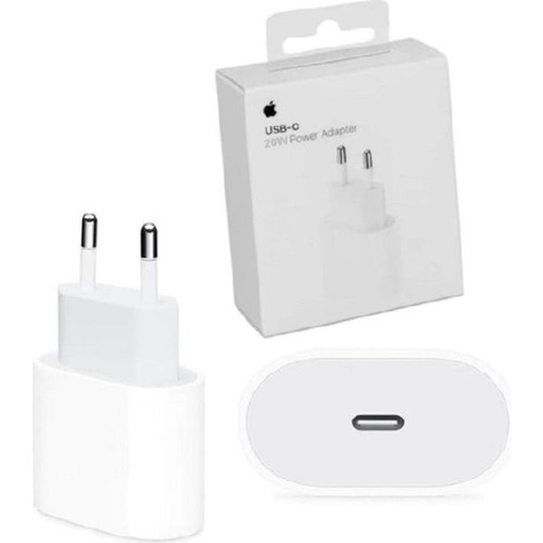 Apple Orjinal Güç Adaptörü 20W iPhone 13 İçin Hızlı Şarj Uyumlu Type-C Bağlantı Tipi