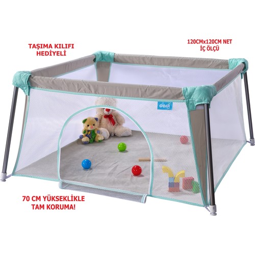 Çocuk Koruma ve Oyun Parkı 120cm x 120cm