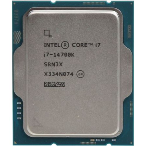 Intel Raptor Lake I7-14700K Tray 33MB 1700P 125W Vga'lı