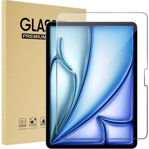 Apple iPad Pro 13 Inç (M4) Ipad Air 13 Inç (M2) 2024 Uyumlu Temperli Ekran Koruyucu