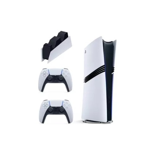 Sony Playstation 5 Pro 2 TB Dijital Oyun Konsolu 2 Kollu Dualsense Kol ile Üstün Performans
