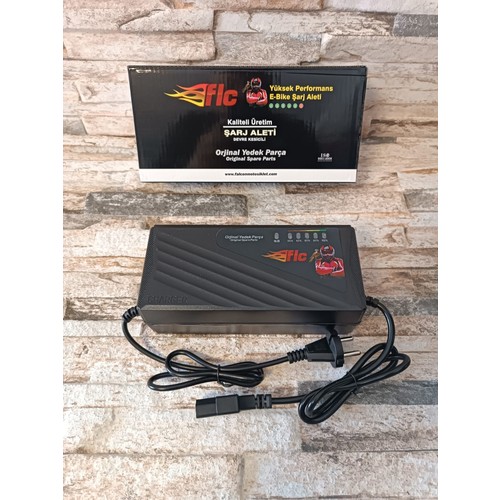 Elektrikli Bisiklet Şarj Cihazı 72V 20AH (6 Batarya Dolum Göstergeli)