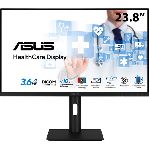 Asus 23.8" IPS 5ms Hdmı-Dp Typec Pivot Sağlık Monirtörü