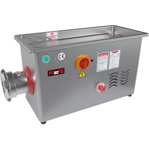 Enazon 32 No Et Kıyma Makinesi 2,2 Kw 3 Hp 220 Volt Yedek Ayna Bıçak Hediyeli