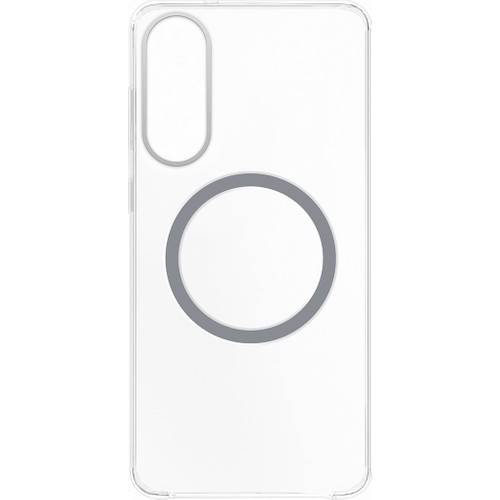 Samsung Galaxy S25 Edge Magnetli Şeffaf Kılıf