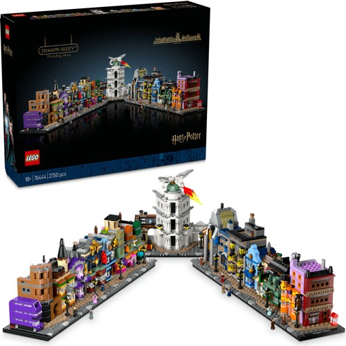 Lego Harry Potter Diagon Yolu Büyücü Mağazaları 76444