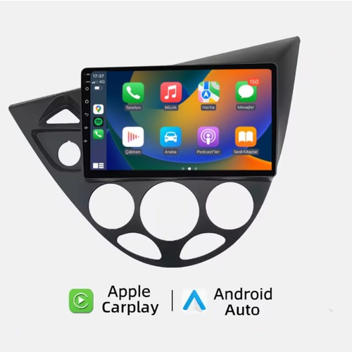 Focus 1 Android Multimedya 2gb Carplay 9 Inc Hd Ips+ Park Kamerası Hediye
