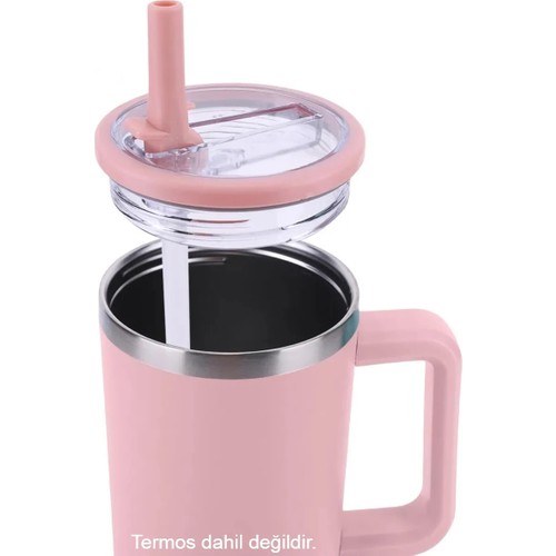 Stanley Quencher 40 Oz Pipetli Termos Sızdırmaz Kapak Sızdımaz Seti