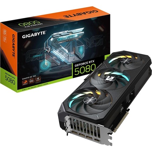 Gigabyte GeForce RTX 5080 Gaming OC 16GB DLSS 4 256 Bit GDDR7 Ekran Kartı