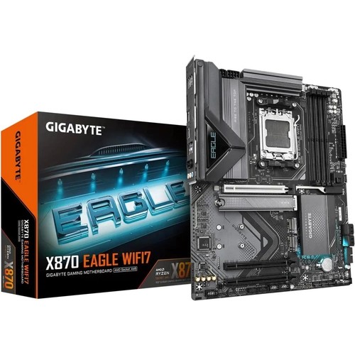 Gigabyte X870 Eagle WiFi 7 DDR5 (OC) RGB M.2 AM5 ATX Anakart