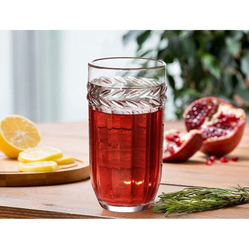 Madame Coco Medeline 4'lü Meşrubat Bardak Seti 350 ml