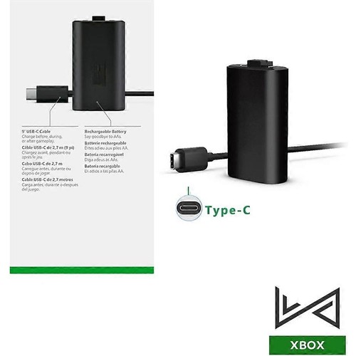 Xbox Series S-X Gamepad Batarya + Şarj Kablolu Set