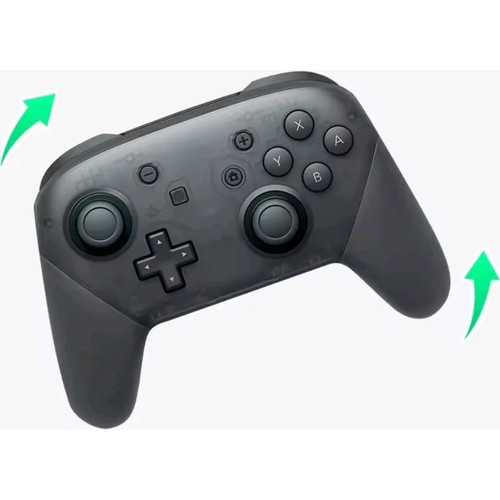 Nintendo Switch Pro Controller Gamepad Yarı Saydam Üst Panel Özelliği